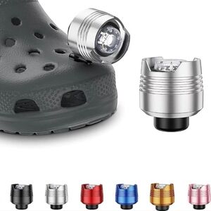 ⭐️40% Off⭐️ Croc Headlights in Silvery Metal (Set of 2)